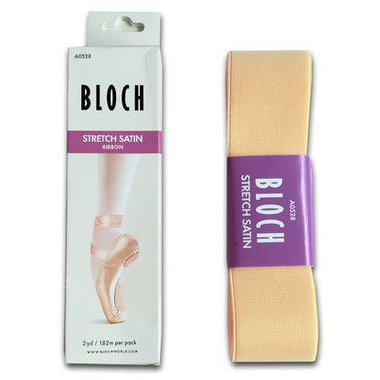 Bloch Stretch Ribbon nastri elastici per punte danza classica in nylon o satin - Punto Fitness
