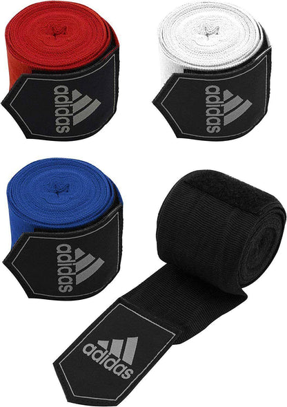 Adidas - Fasce sottoguanto Boxe MMA Bende elastiche guantoni bendaggio Pugilato Muay Thai - Punto Fitness Potenza