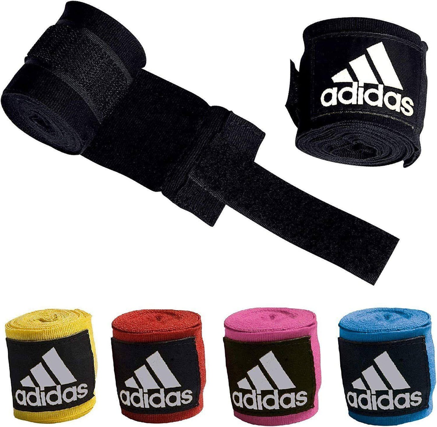 Adidas - Fasce sottoguanto Boxe MMA Bende elastiche guantoni bendaggio Pugilato Muay Thai - Punto Fitness Potenza