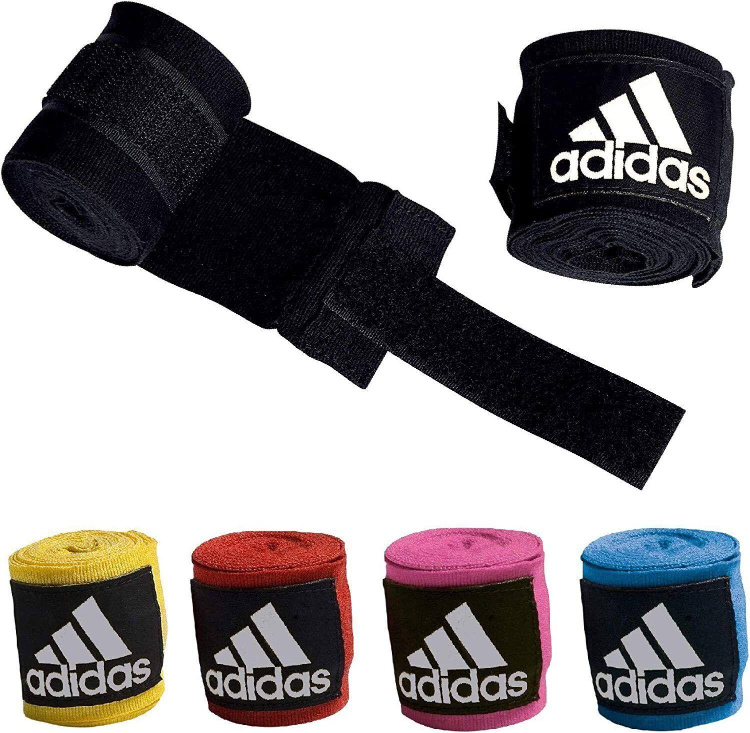 Adidas - Fasce sottoguanto Boxe MMA Bende elastiche guantoni bendaggio Pugilato Muay Thai - Punto Fitness Potenza