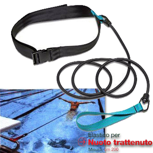 ELASTICO PER NUOTO TRATTENUTO SPRINT PISCINA ESECUZIONE CORRETTA DELLA NUOTATA - Punto Fitness