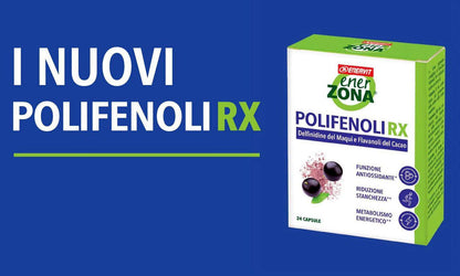 Enervit - enerZONA POLIFENOLI RX ANTIOSSIDANTE Ener Zona MAQUI 24 capsule - Punto Fitness