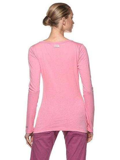 Dimensione Danza t-shirt V Neck maglietta manica lunga colore rosa misure XS-S-M - Punto Fitness