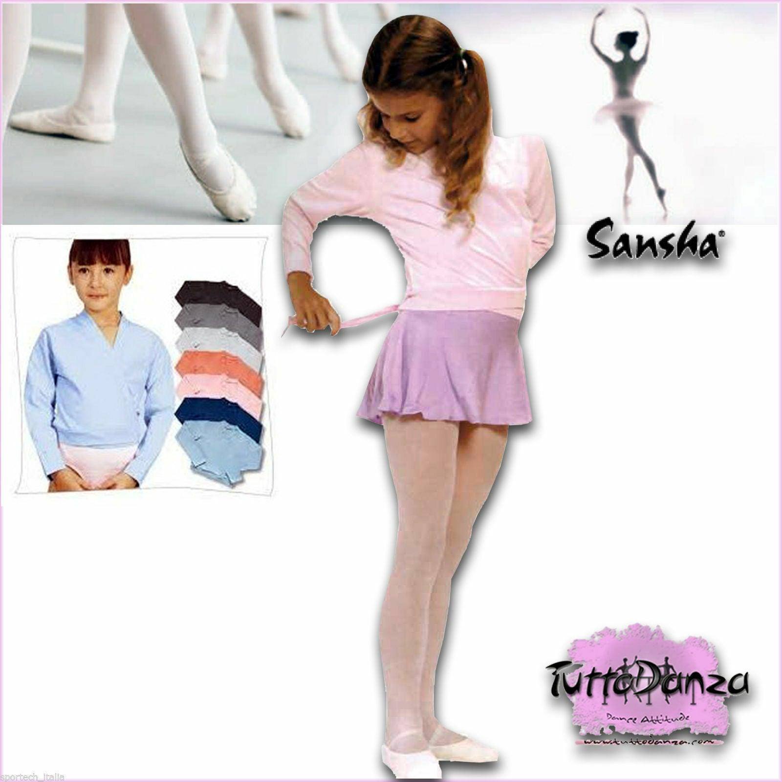 SCALDACUORE DANZA CLASSICA COTONE ELASTICO INCROCIATO SANSHA CANDY BALLERINA - Punto Fitness Potenza