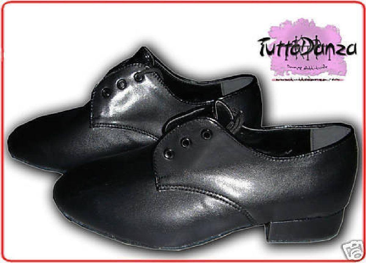 SCARPA BALLO UOMO OXFORD DERBY DANZA LISCIO STANDARD STUDIO - Punto Fitness