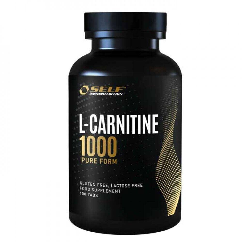 Self Omninutrition CARNITINE 1000 l-carnitina 100 capsule dimagrante bruciagrassi - Punto Fitness Potenza