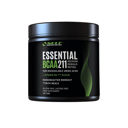 Self ESSENTIAL BCAA 211 aminoacidi ramificati 100/300 tabs rapporto 2:1:1 con B6 - Punto Fitness