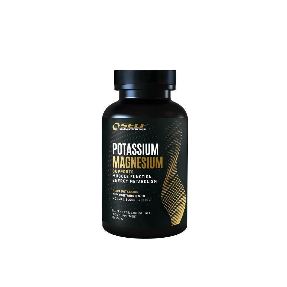 Self Omninutrition POTASSIUM MAGNESUIM in capsule di potassio e magnesio - Punto Fitness Potenza